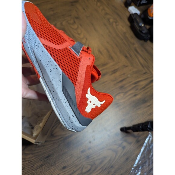 Under Armour Project Rock x UFC BSR 2 Mens Sz 6.5 Red Training Shoes 3025081‑601